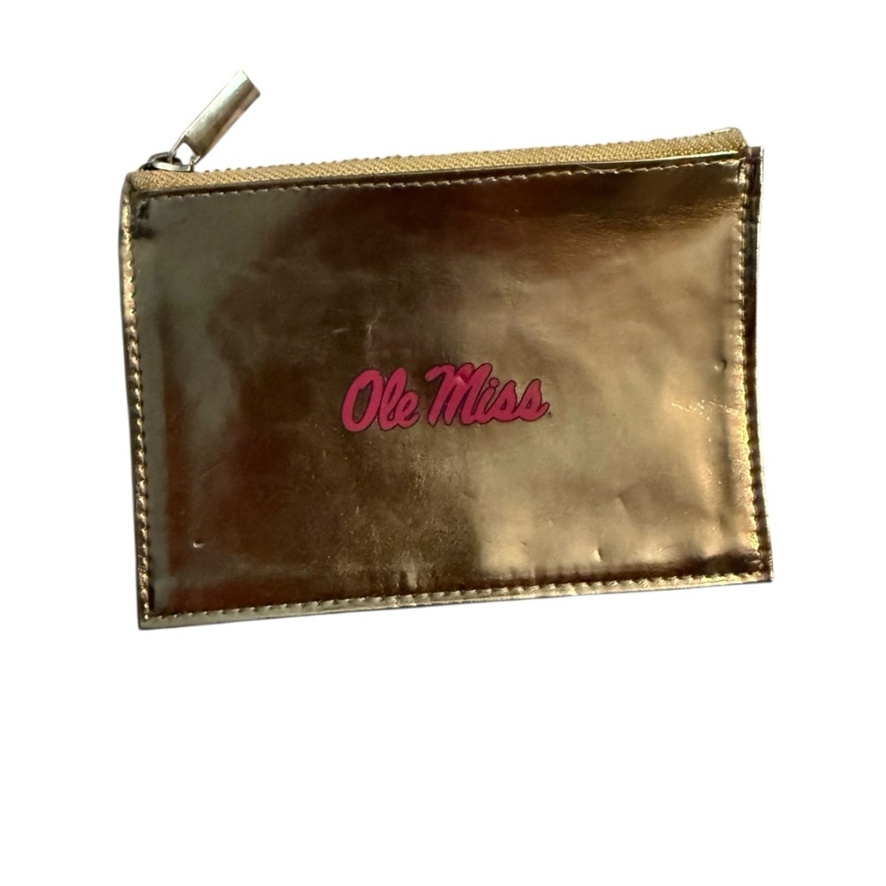 5 for $25!! Ole Miss Game Day Gold Zip Bag - Picture 3 of 7